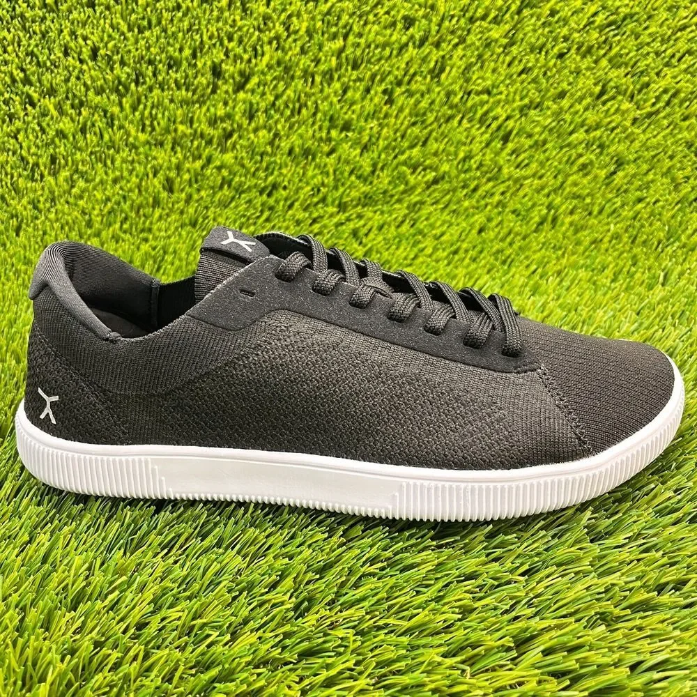 Flux Adapt Trainer Black Knit White Sole Mens Size 9 Athletic Shoes Sneakers